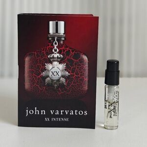 NEW JOHN VARVATOS MEN'S XX INTENSE EDP SAMPLE SPRAY 1.8 ML / 0.06 OZ